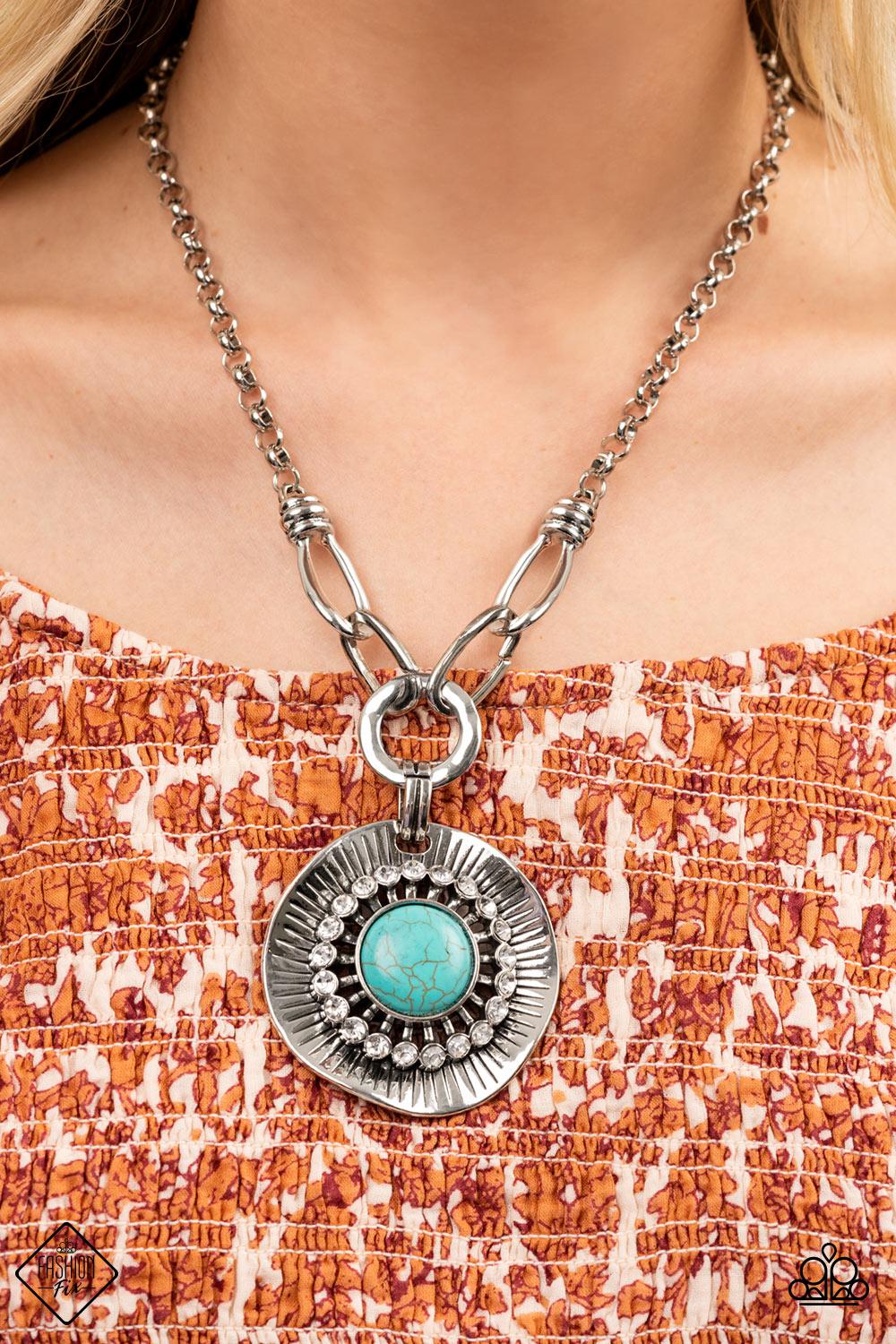Simply Santa Fe Set - July 2022 - Paparazzi Accessories- Necklace - CarasShop.com - $5 Jewelry by Cara Jewels