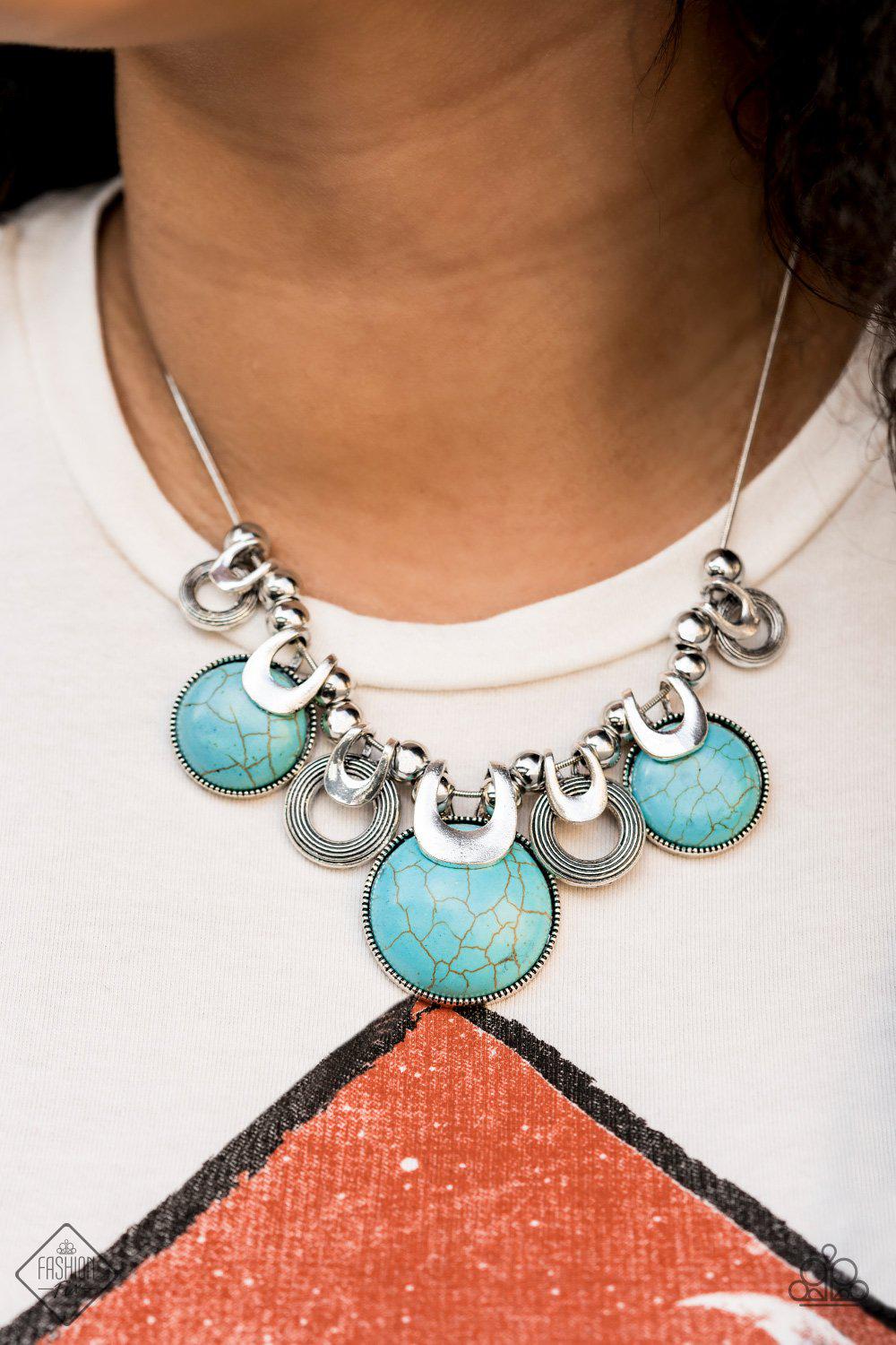 Simply Santa Fe Trend Blend February 2020 - No Earrings (3 pc set) - Paparazzi Accessories Fashion Fix-Necklace-CarasShop.com - $5 Jewelry by Cara Jewels