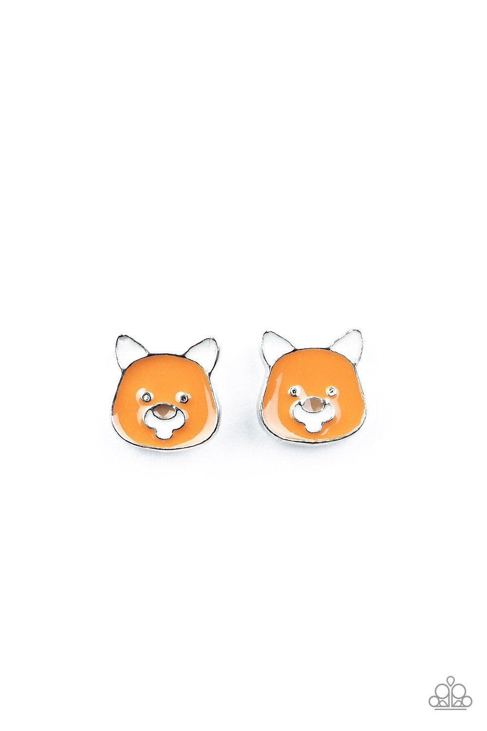 Starlet Shimmer Children's Forest Friends Animal Post Earrings - Paparazzi Accessories (set of 5)-CarasShop.com - $5 Jewelry by Cara Jewels