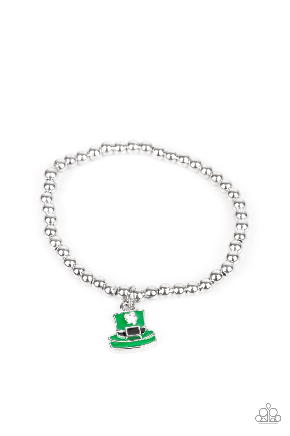 Starlet Shimmer Children&#39;s St. Patrick&#39;s Day Charm Bracelets - Paparazzi Accessories (set of 5) - lightbox -CarasShop.com - $5 Jewelry by Cara Jewels