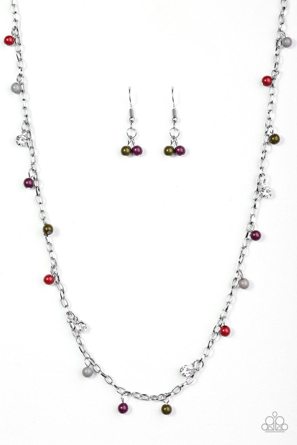 The Whole Shebang Multi Necklace - Paparazzi Accessories - lightbox -CarasShop.com - $5 Jewelry by Cara Jewels