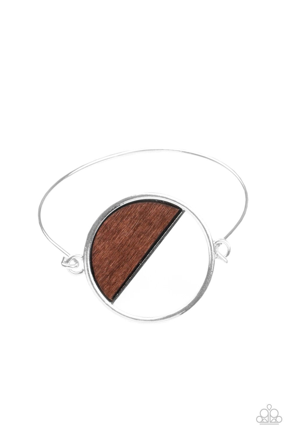 Timber Trade Brown Bracelet - Paparazzi Accessories- lightbox - CarasShop.com - $5 Jewelry by Cara Jewels