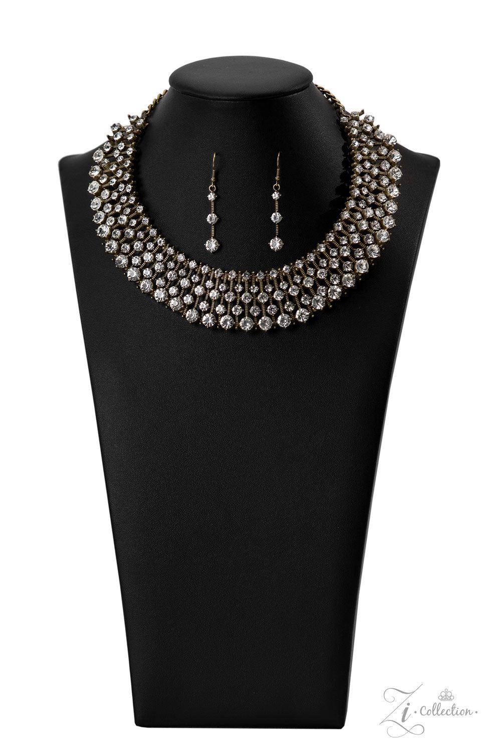 Undeniable 2022 Zi Collection Necklace - Paparazzi Accessories- lightbox - CarasShop.com - $5 Jewelry by Cara Jewels