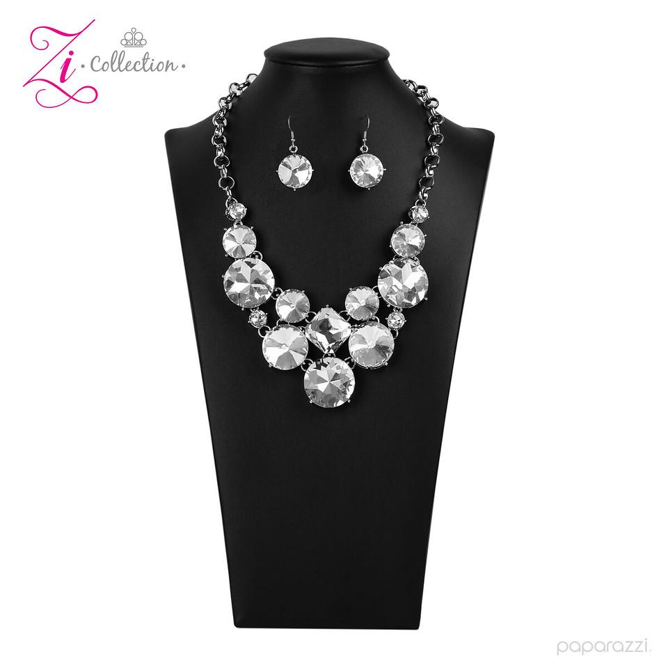 Unpredictable 2020 Zi Collection Necklace - Paparazzi Accessories-CarasShop.com - $5 Jewelry by Cara Jewels