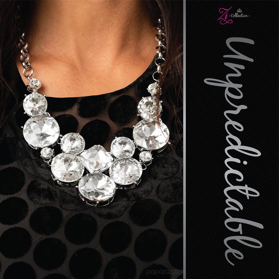 Unpredictable 2020 Zi Collection Necklace - Paparazzi Accessories-CarasShop.com - $5 Jewelry by Cara Jewels
