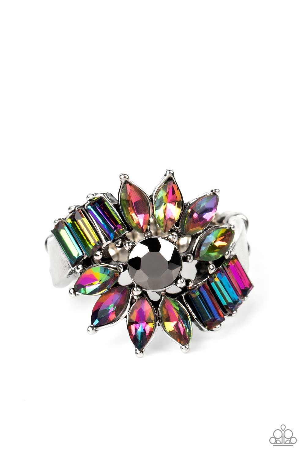 Untamable Universe Multi Oil Spill Ring - Paparazzi Accessories- lightbox - CarasShop.com - $5 Jewelry by Cara Jewels