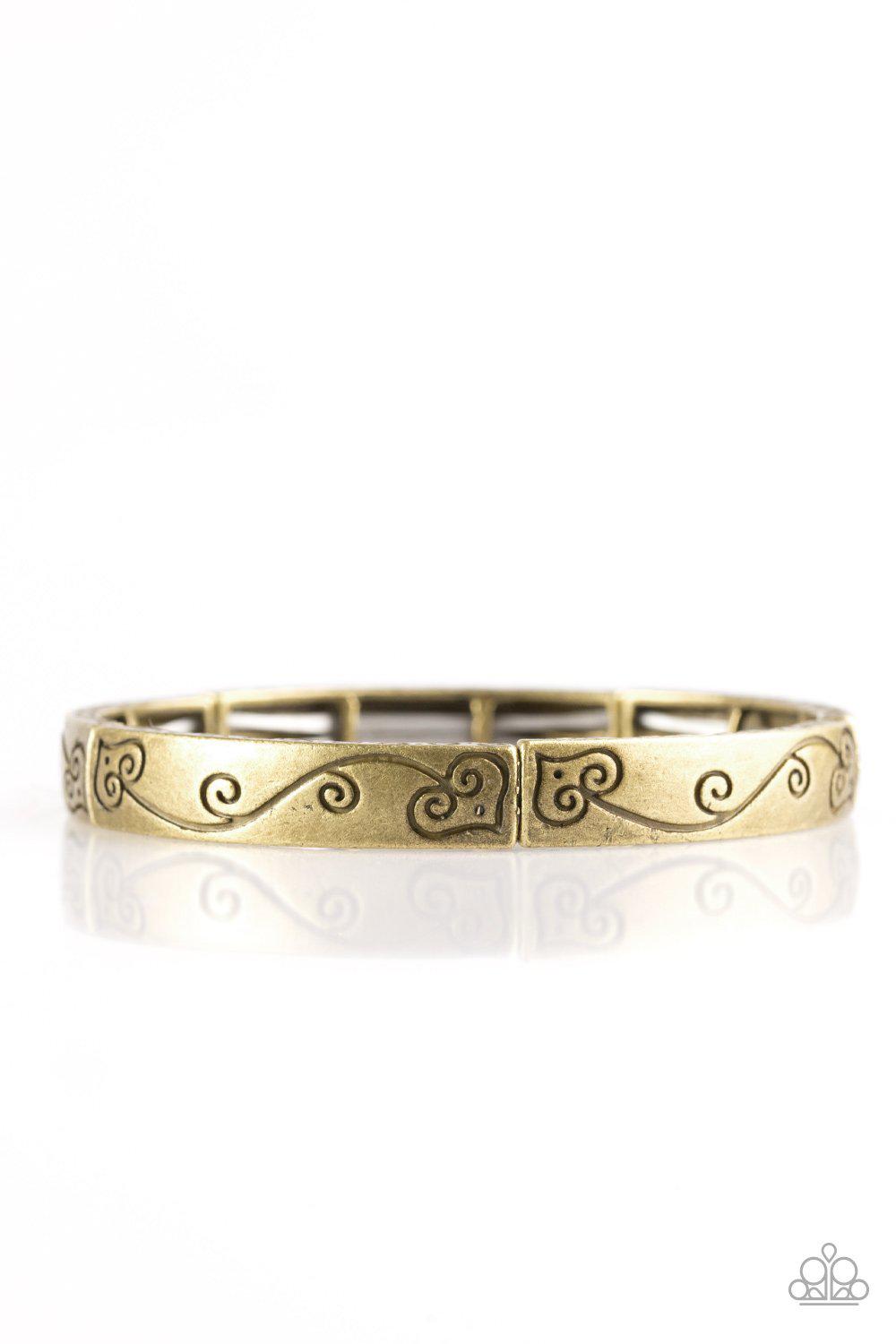 Paparazzi Vine With Me Brass Bracelet | CarasShop.com